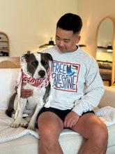 Load image into Gallery viewer, Pre-Order: FREE PALESTINE Sweatshirt (100% of proceeds donated)