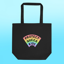 Load image into Gallery viewer, Protect Trans Kids & Protect Queer Kids Eco Friendly Tote Bags