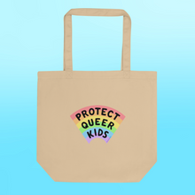 Load image into Gallery viewer, Protect Trans Kids & Protect Queer Kids Eco Friendly Tote Bags