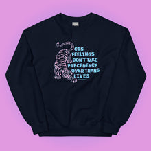 Load image into Gallery viewer, Pre-Order: Trans Tiger Crewneck Sweatshirt