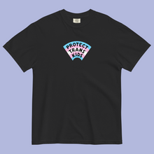 Load image into Gallery viewer, PRE-ORDER: Protect Trans Kids T-Shirt (DTG PRINTED)