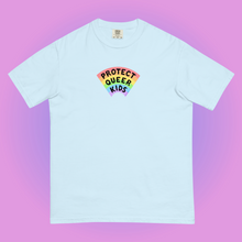 Load image into Gallery viewer, PRE-ORDER: Protect Queer Kids T-Shirt (DTG PRINTED)