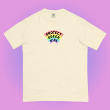 Load image into Gallery viewer, PRE-ORDER: Protect Queer Kids T-Shirt (DTG PRINTED)
