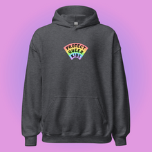 Load image into Gallery viewer, PRE-ORDER: Protect Queer Kids Hoodie (DTG PRINTED)