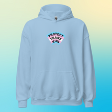 Load image into Gallery viewer, PRE-ORDER: Protect Trans Kids Hoodie (DTG PRINTED)