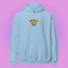 Load image into Gallery viewer, PRE-ORDER: Protect Queer Kids Hoodie (DTG PRINTED)