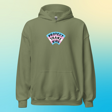 Load image into Gallery viewer, PRE-ORDER: Protect Trans Kids Hoodie (DTG PRINTED)