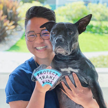 Load image into Gallery viewer, CLEAR WINDOW Sticker: Protect Trans Kids