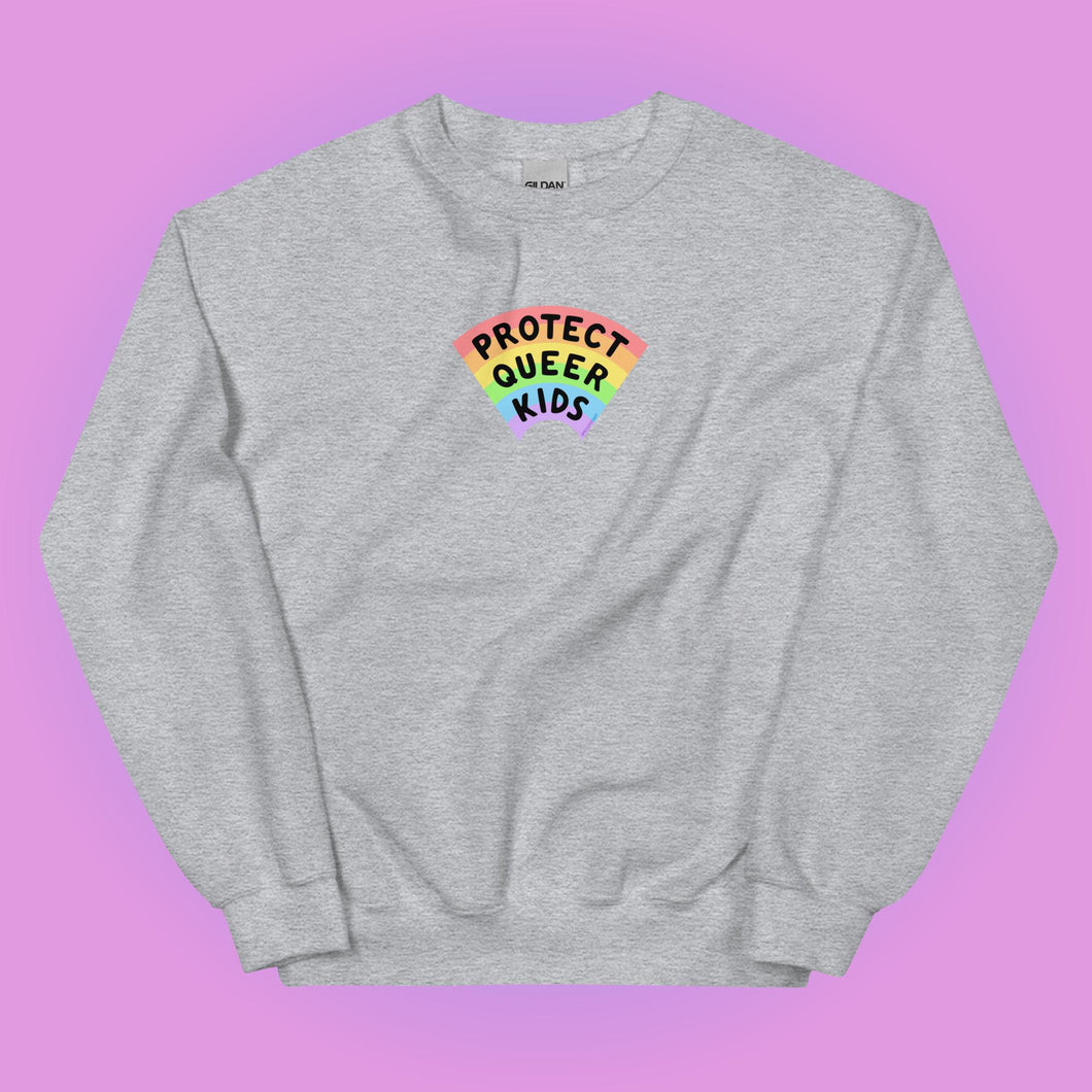 PRE-ORDER: Protect Queer Kids Sweatshirt (DTG PRINTED)