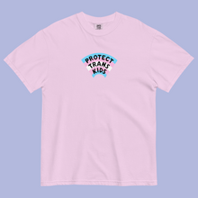 Load image into Gallery viewer, PRE-ORDER: Protect Trans Kids T-Shirt (DTG PRINTED)
