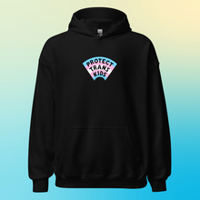 Load image into Gallery viewer, PRE-ORDER: Protect Trans Kids Hoodie (DTG PRINTED)
