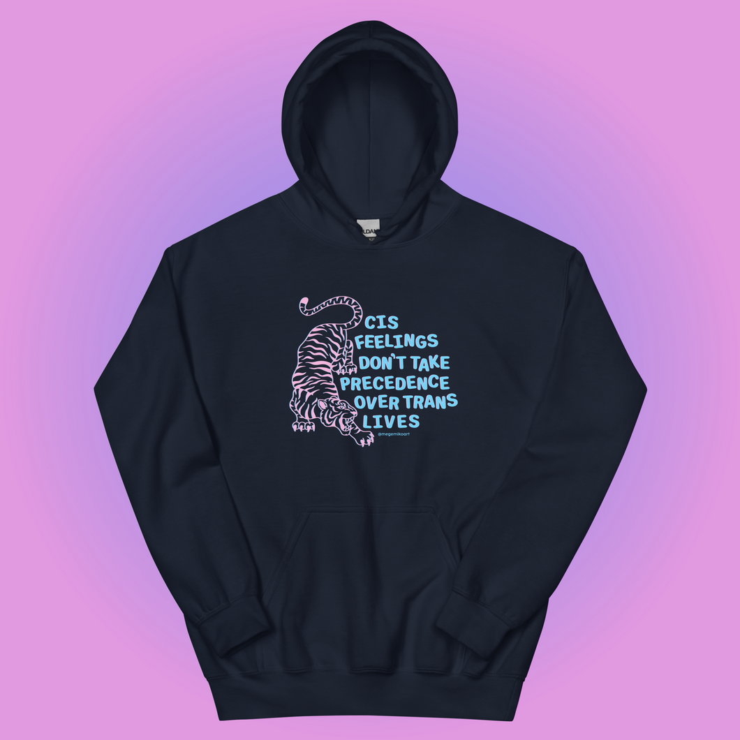 Pre-Order: Trans Tiger Hoodie