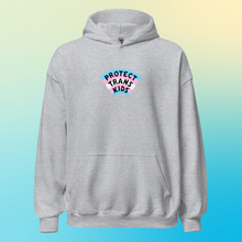 Load image into Gallery viewer, PRE-ORDER: Protect Trans Kids Hoodie (DTG PRINTED)
