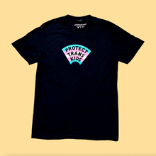 Load image into Gallery viewer, Protect Trans Kids Puff Ink T-Shirt (30% of profits donated)

